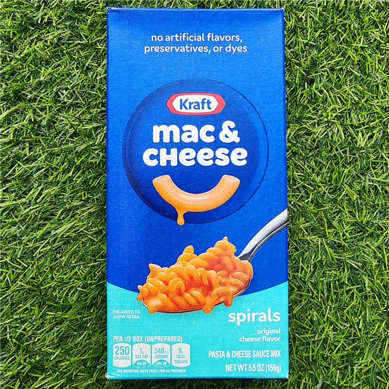 美国卡夫稠滑奶酪芝士通心粉通心面KRAFT MACARONI CHEESE DINNER-图2