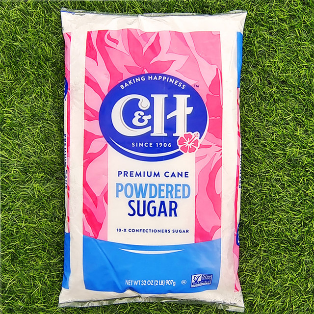 White sugar powder fondant cake cookie decoration bread icing