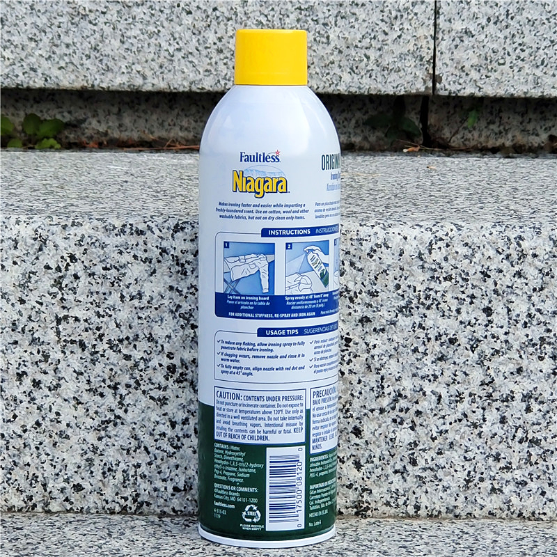 美国衣物上浆液喷雾烫衣浆衣服防静电NIAGARA SPRAY STARCH PLUS - 图1