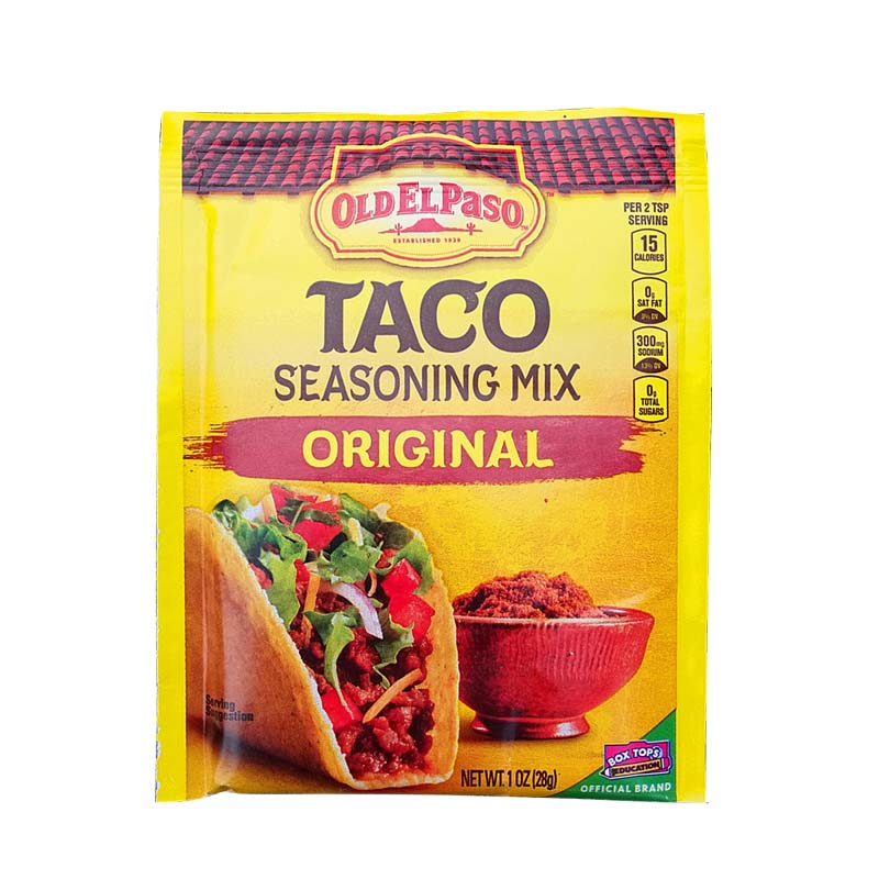 墨西哥煎玉米饼馅料调味粉塔可粉OLD EL PASO TACO SEASONING MIX - 图3