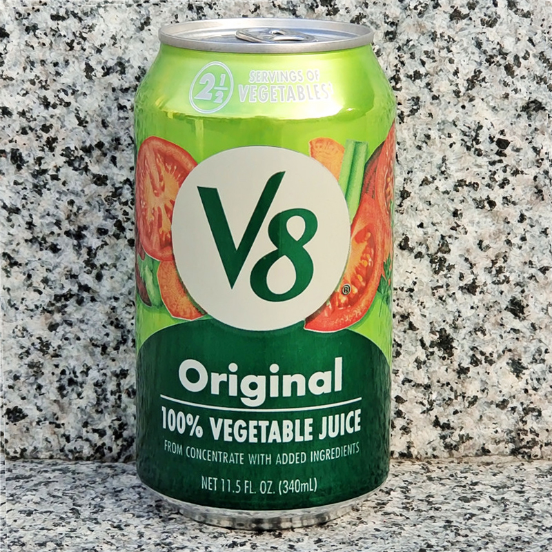 美国V8浓缩混合蔬菜汁饮料可做培养基调酒汁100% VEGETABLE JUICE - 图1