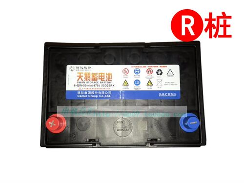 天鹅SWAN 蓄电池12V60AH55D26风行金杯马6骏捷尊驰哈弗H6汽车电瓶 - 图1