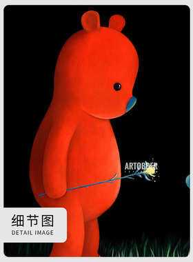 张占占高端精品版画红色艺术客厅