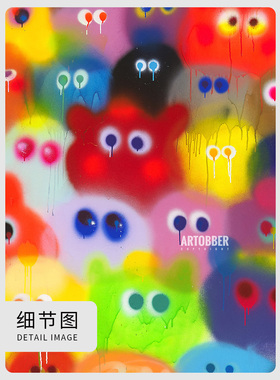 艺术版画复制品客厅卡通