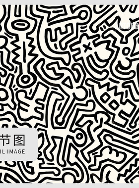 Keith Haring凯斯哈林高端极简别墅客厅北欧简笔风格潮流艺术挂画