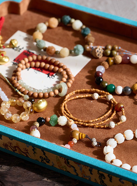 2025杭州灵隐同款手链合集流通处国风手链本命年时尚男女礼物