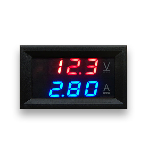 DC0-100V 1A 10A LED直流双显示数字电压电流表头 带微调 - 图3