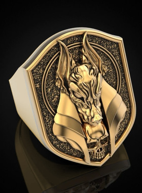 死神阿努比斯全视之眼戒指冷门