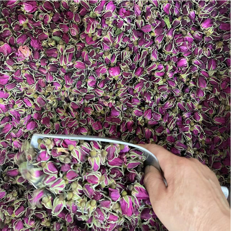 玫瑰花茶买1送1农家自种新鲜花草茶山东平阴玫瑰花蕾散装干玫瑰花