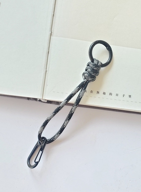 纯手工编织绳汽车钥匙圈卡防丢挂绳扣手机链包包相机挂件耳机手腕