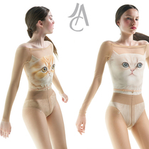 Lead Show Spot cat series JUST A Corpse Import ballet Dance Lianclothing JAC Yoga practice Gongfu