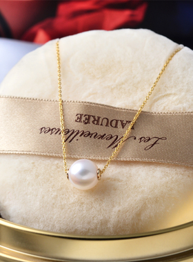 天然淡水樱花一颗珍珠女ins