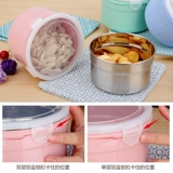 304 Студенческая коробка для ланч из нержавеющей стали Bento Box Soup Bow