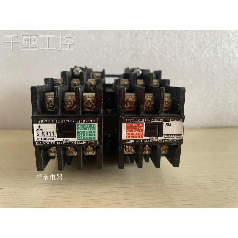 询价原装三0菱机械互锁交流接触器 SA-KR111 C20V AC00V - 图1