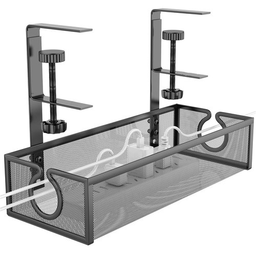 Table wire organizer Under Desk Cable Management Tray - 图3