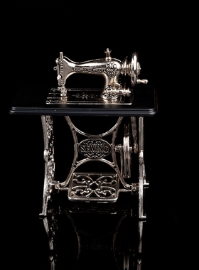 缝纫机模型道具情人节礼物装饰品