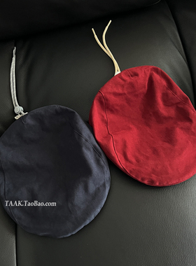 TAAK日系彩带子前进帽子女夏季复古个性文艺显脸小贝雷帽鸭嘴帽潮