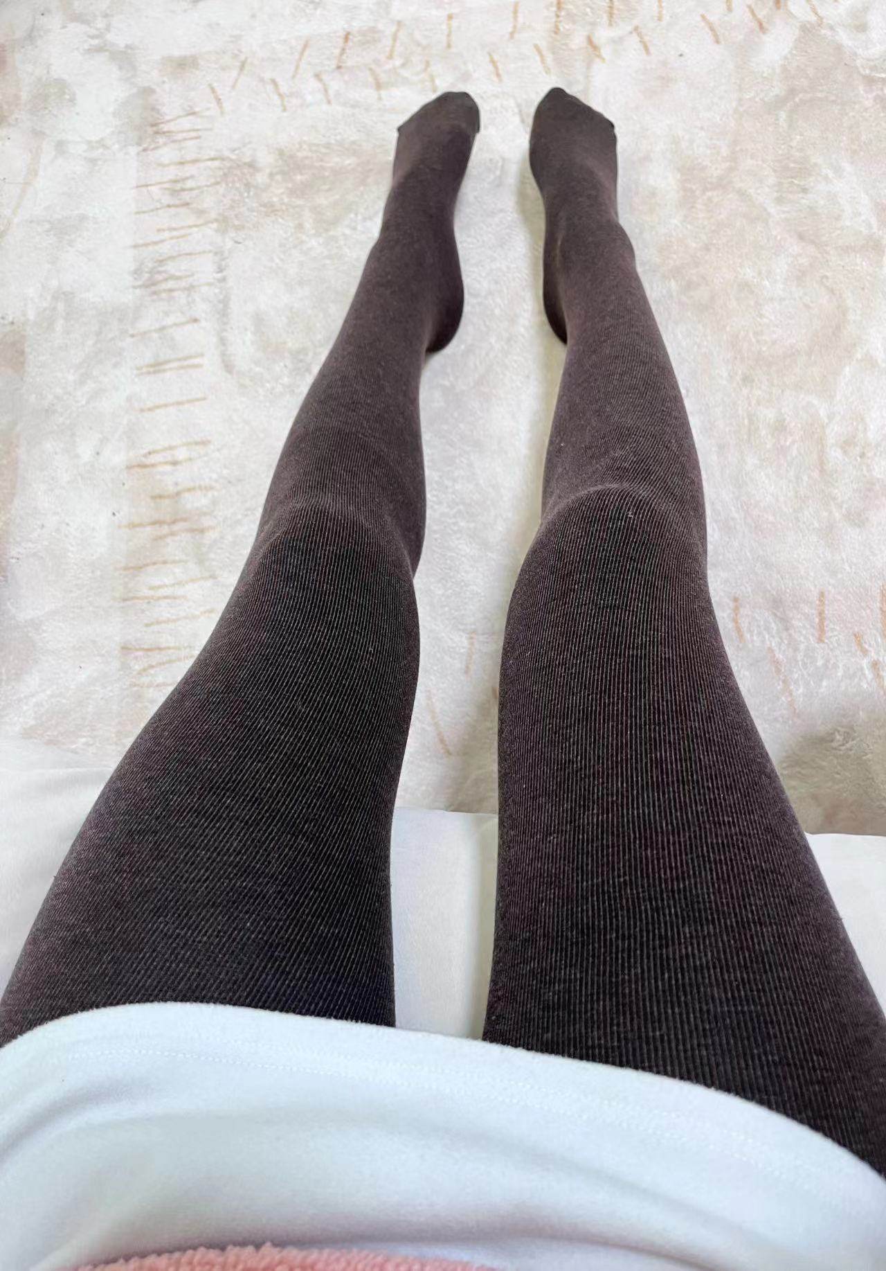 进店bi入！金棉明星款微压细条纹收小腿秋冬季加绒打底袜连裤袜女,淘宝优惠券,粉丝福利购,淘宝优惠卷