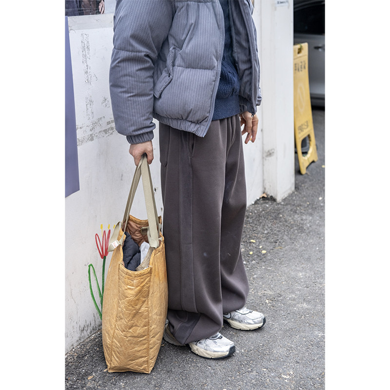 【寒冬与我无关】几立 秋冬复合加绒保暖多色拼接运动裤卫裤,淘宝优惠券,粉丝福利购,淘宝优惠卷