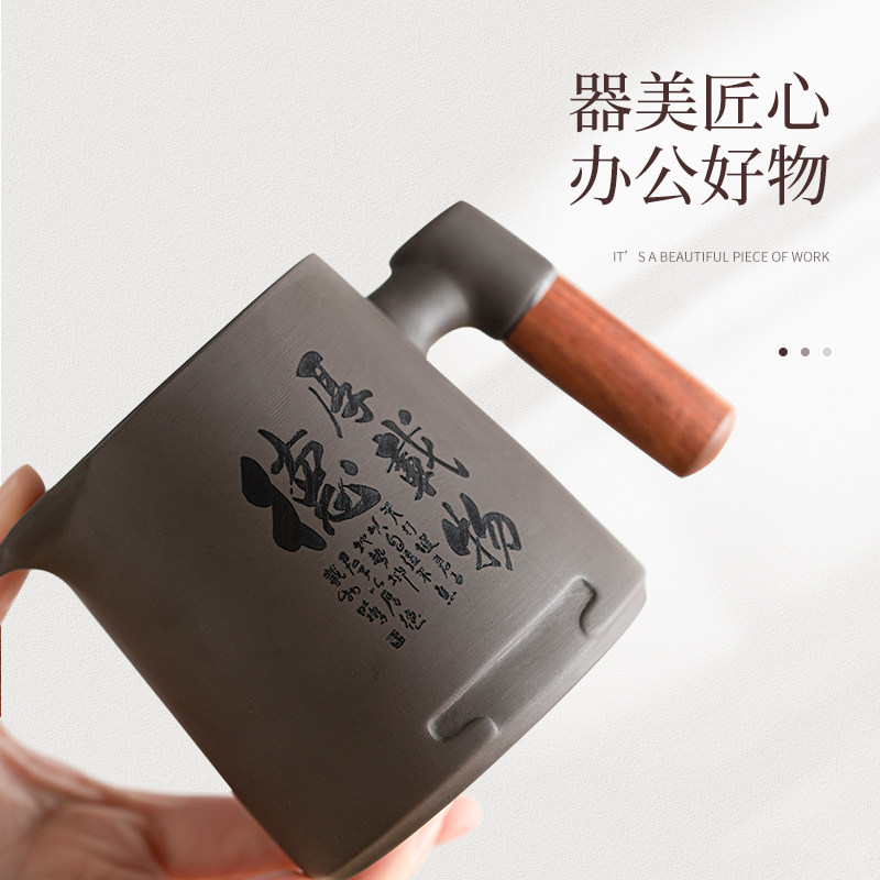 Tangfeng Zisha Quick Guest Cup Travel Tea Set