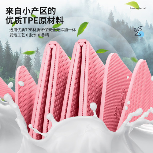 艾米达可折叠瑜伽垫便携午睡午休垫儿童地垫家用防滑健身加厚垫子-图2