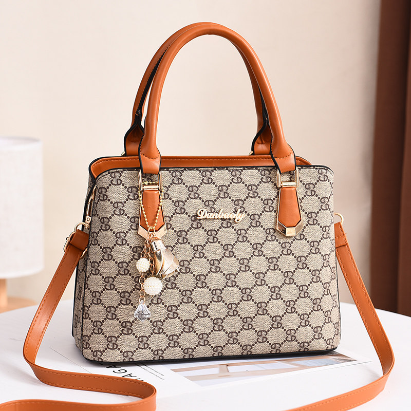 2020新款大气女韩版潮中年手提包 公主情缘女士包袋