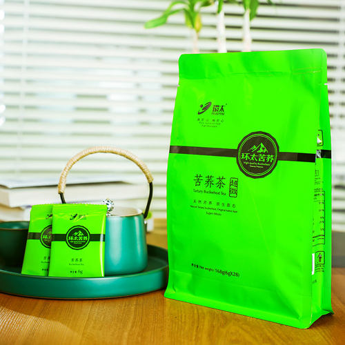 环太苦荞茶 超微黄苦荞麦茶 四川大凉山 原味麦香 家庭独立小包装 - 图0