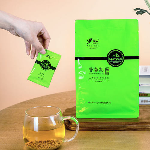 环太苦荞茶 超微黄苦荞麦茶 四川大凉山 原味麦香 家庭独立小包装 - 图1