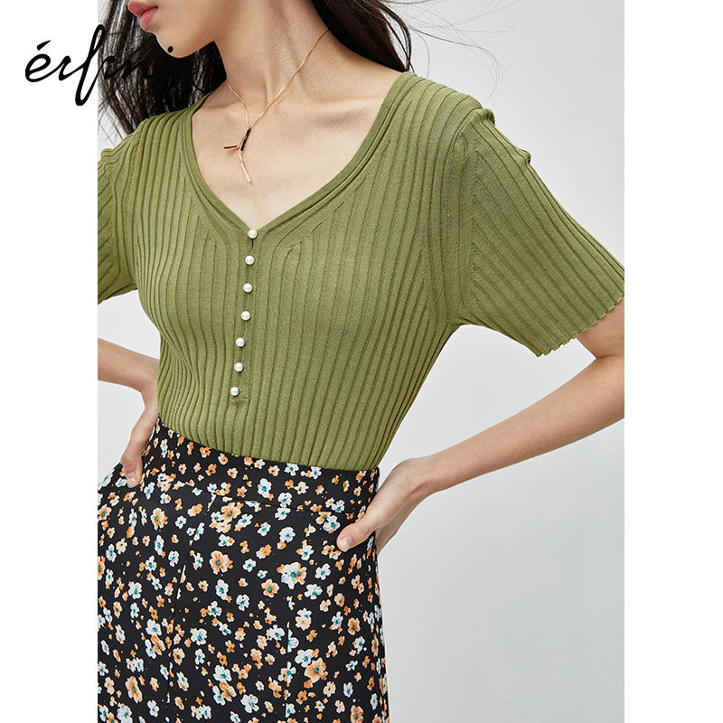  伊芙丽旗舰毛针织衫