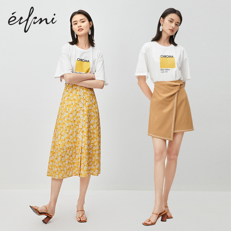 伊芙丽短袖2020年新款秋季ins t恤 伊芙丽旗舰T恤