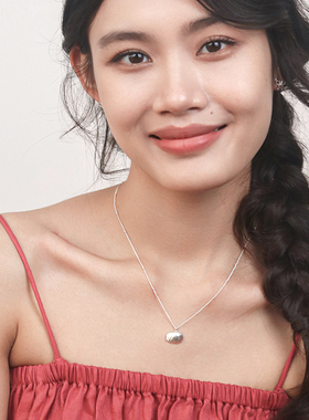 海的女儿贝壳吊坠纯银项链