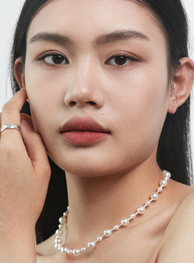 质感秋冬小香风纯银戒指食指戒