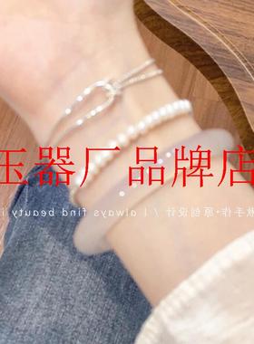 高冰马料浅香槟金色玛瑙手镯冰种白月光玉手镯扁条荔枝冻玉髓镯子