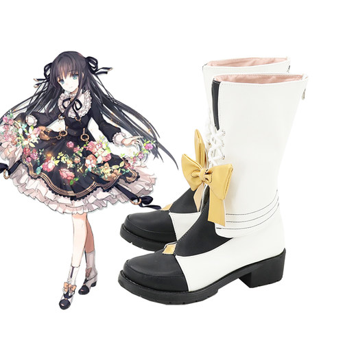 Arcaea 花对立cos鞋定制 动漫Cosplay女靴支持看图制作 - 图0