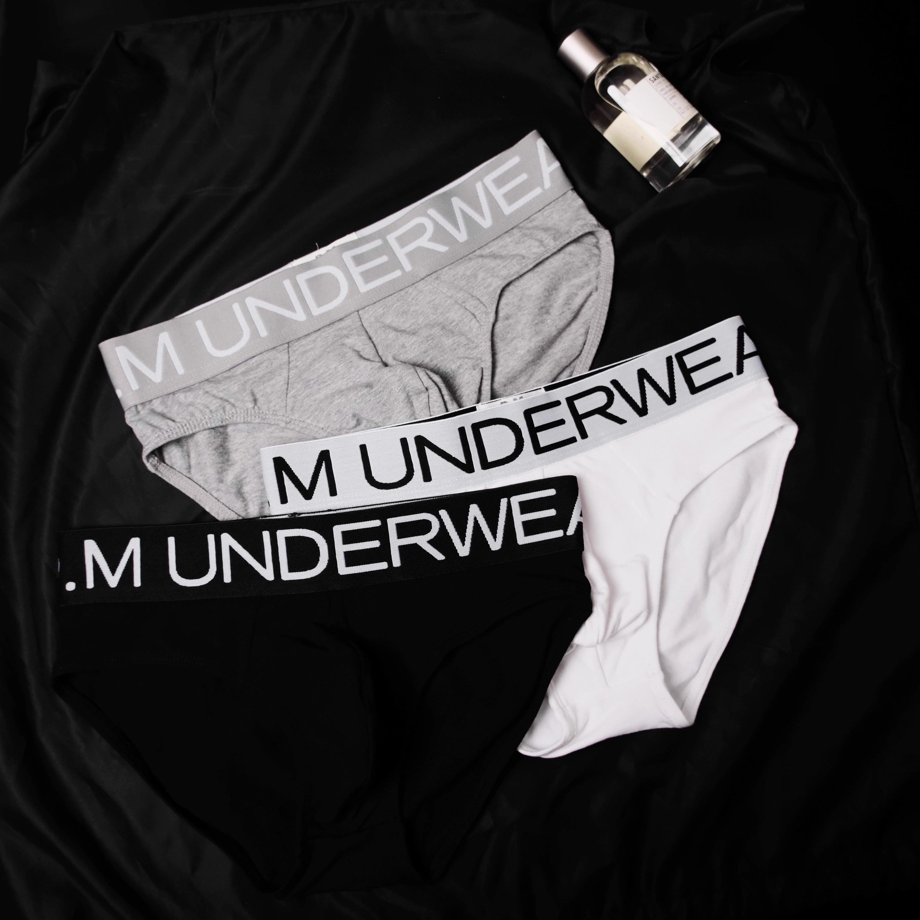 D.M男士内裤低腰性感宽腰字母纯色基础棉质舒适三角裤青年商务,淘宝优惠券,粉丝福利购,淘宝优惠卷