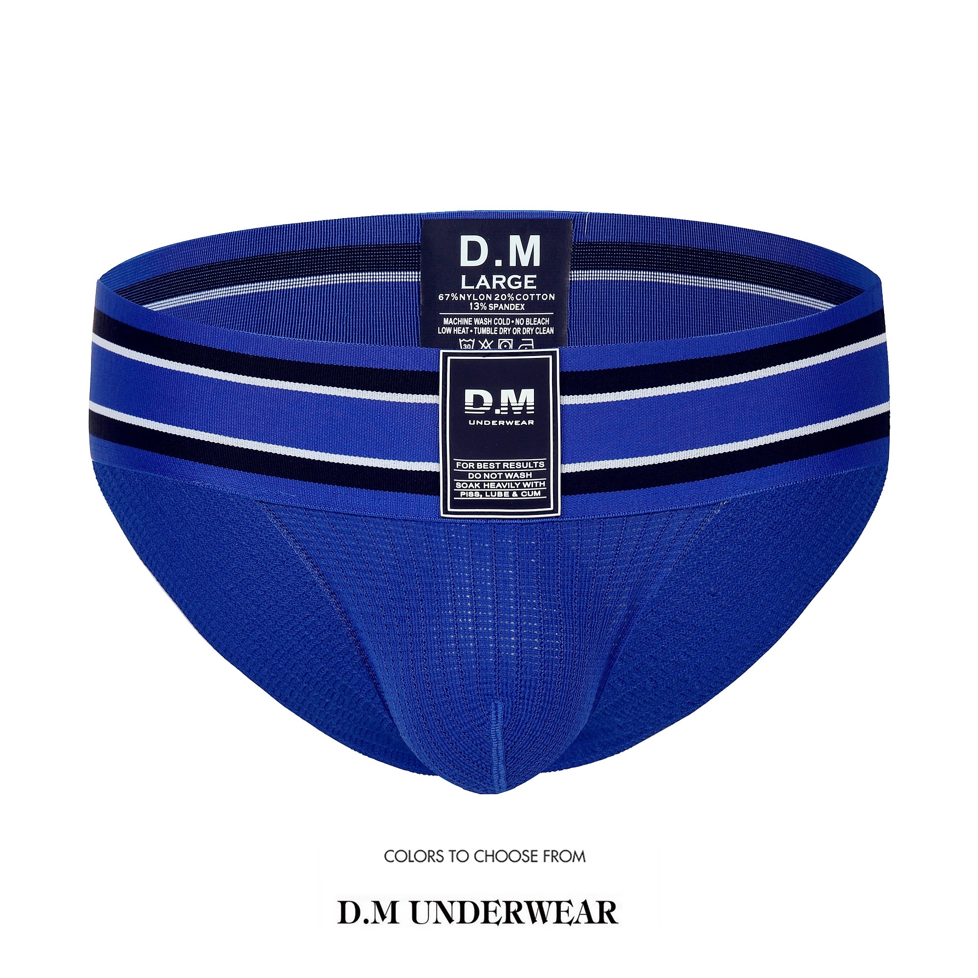 D.M男内裤 纯色超宽腰潮高叉三角裤 高弹个性潮运动健身透气 立体,淘宝优惠券,粉丝福利购,淘宝优惠卷