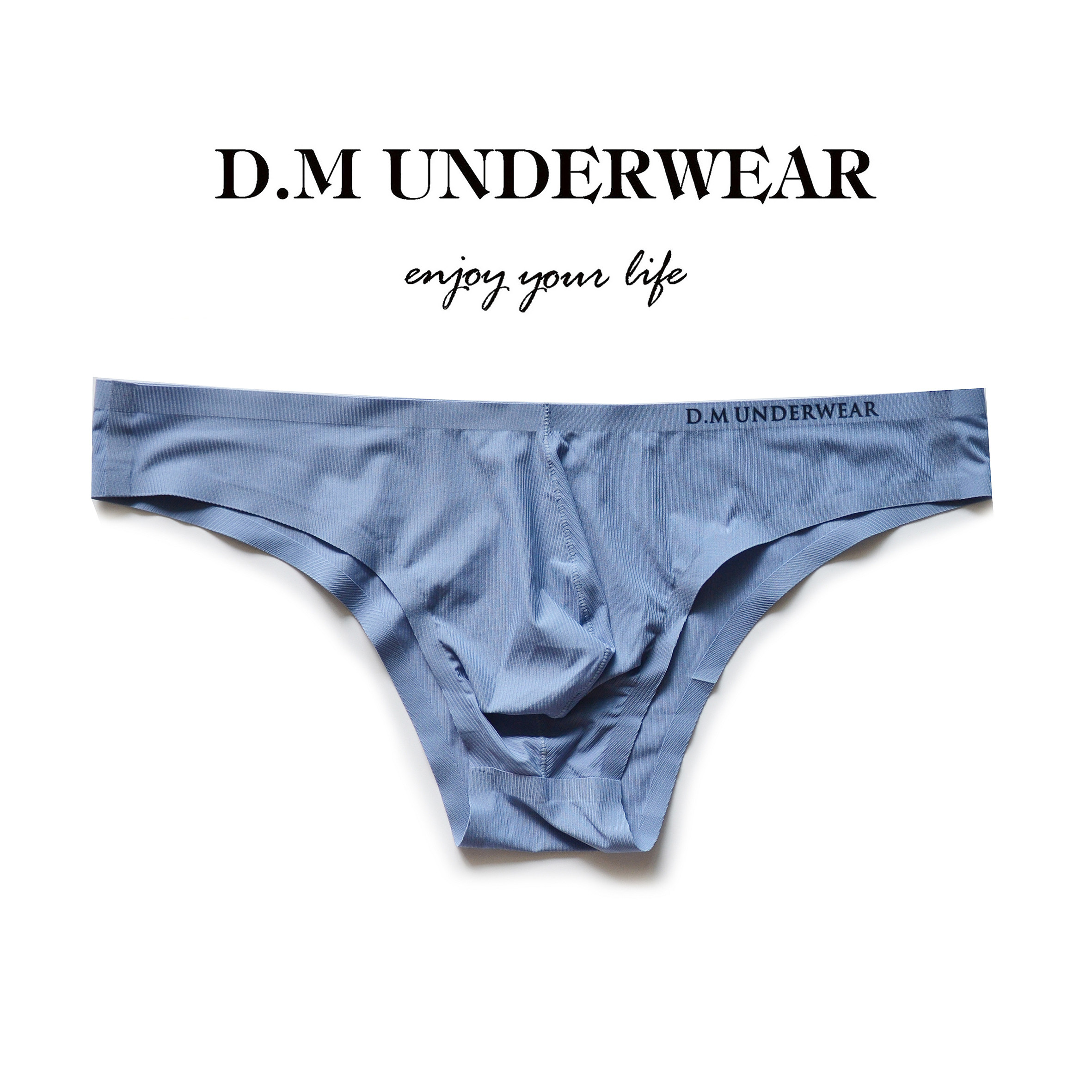 D.M男内裤时尚个性小三角裤半露臀冰丝透气轻薄随心裁无痕速干夏,淘宝优惠券,粉丝福利购,淘宝优惠卷