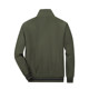 Men's solid color non-iron jacket with stand collar for outer wear, spring and autumn loose