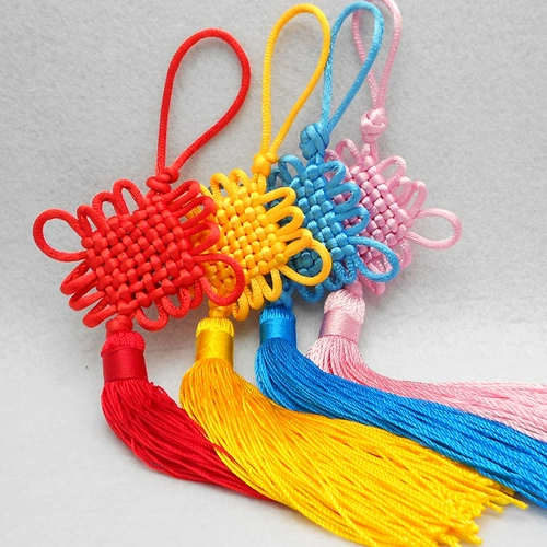 DIY Ювелирные аксессуары Материалы Красная веревка одежды аксессуары ручной работы.