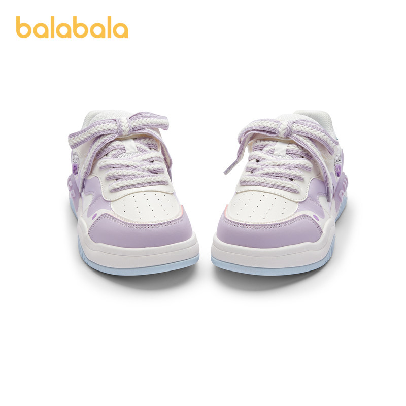 巴拉巴拉童鞋儿童板鞋低帮鞋子轻便透气秋季女童时尚休闲鞋魔术贴,淘宝优惠券,粉丝福利购,淘宝优惠卷
