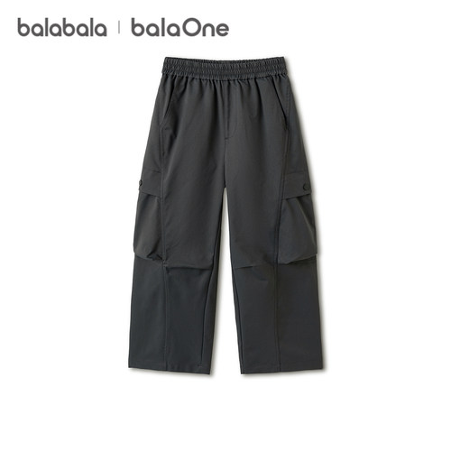 【balaOne】巴拉巴拉童装儿童裤子男童长裤女童宝宝工装裤26秋装 - 图3