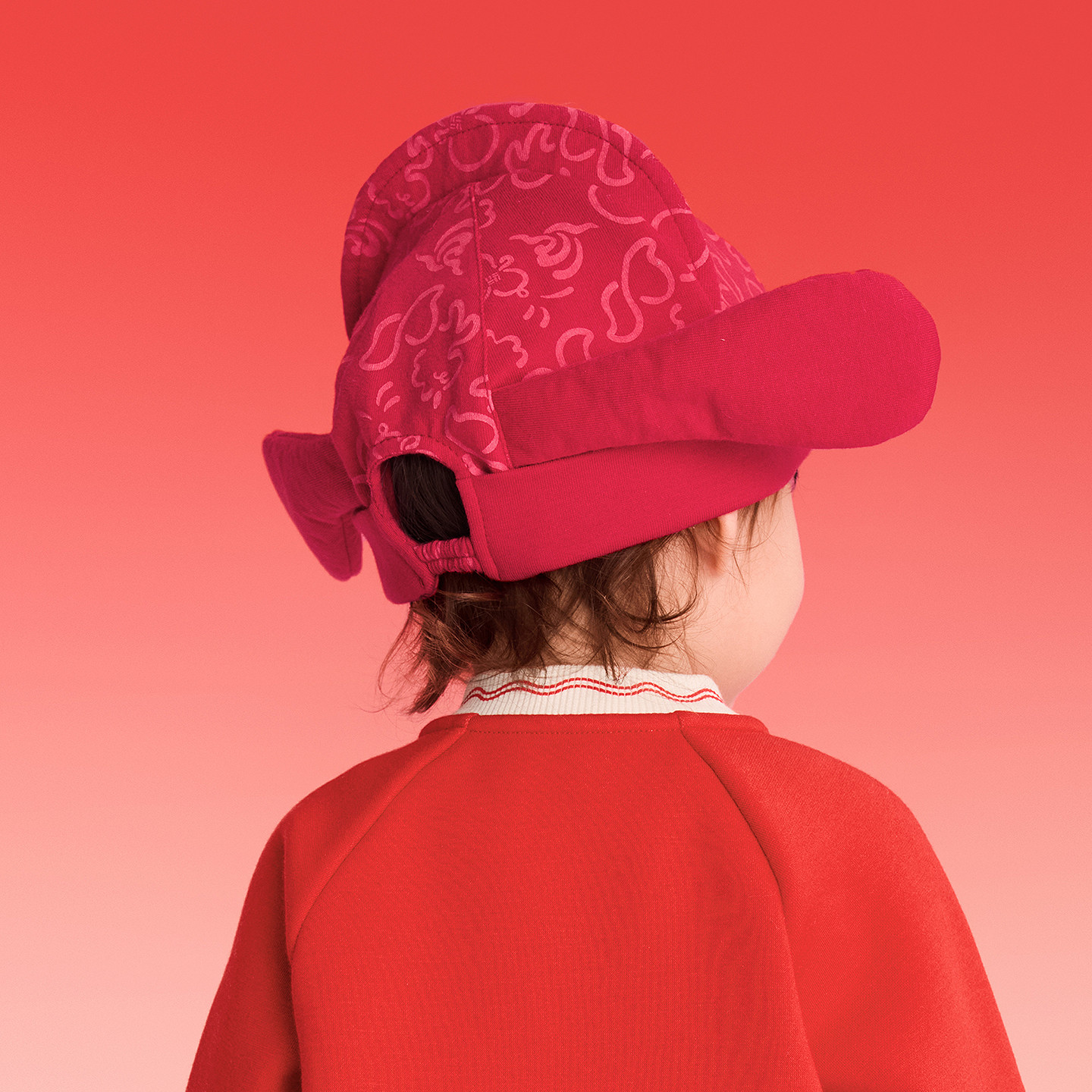 巴拉巴拉儿童帽子虎头帽男女童2026年冬装宝宝拜年新年喜庆保暖红,淘宝优惠券,粉丝福利购,淘宝优惠卷