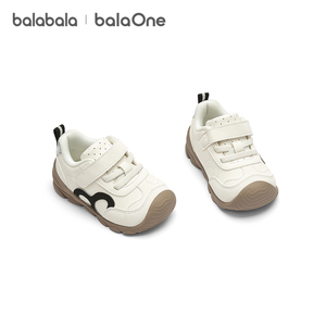 巴拉巴拉童鞋儿童学步鞋男女童宝宝运动鞋2026新春秋鞋防滑软鞋子