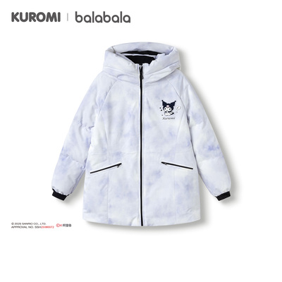 巴拉巴拉羽绒服女童加厚保暖外套