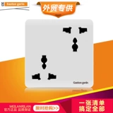 Один открывается восемь -отверстие с разъемом с выключателем 86 Две, три розетки мебель