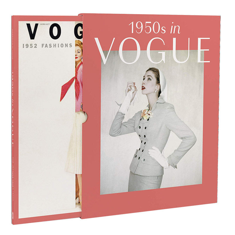 现货原版 1950s in Vogue 杰西卡戴维斯主编作品 50年代的Vogue杂志 时尚服装摄影插图探索 标志性时尚图片收录