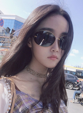 性感网纱亮片超闪仙女项圈锁骨链