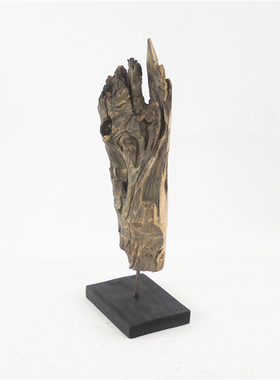 厂家销售原创手工制作木质工艺品桌面玄关装饰创意树根造型摆件