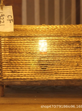 厂家销售专业手工制作原木工艺落地台灯田园温馨民宿酒店装饰灯具