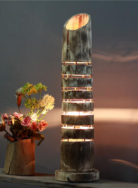 手工制作田园风民宿咖啡馆台灯